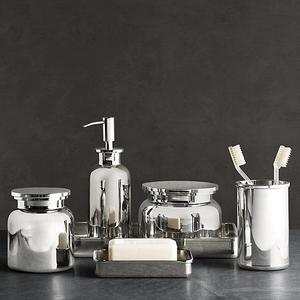 Restoration Hardware - Pharmacy Metal Bath Accessories