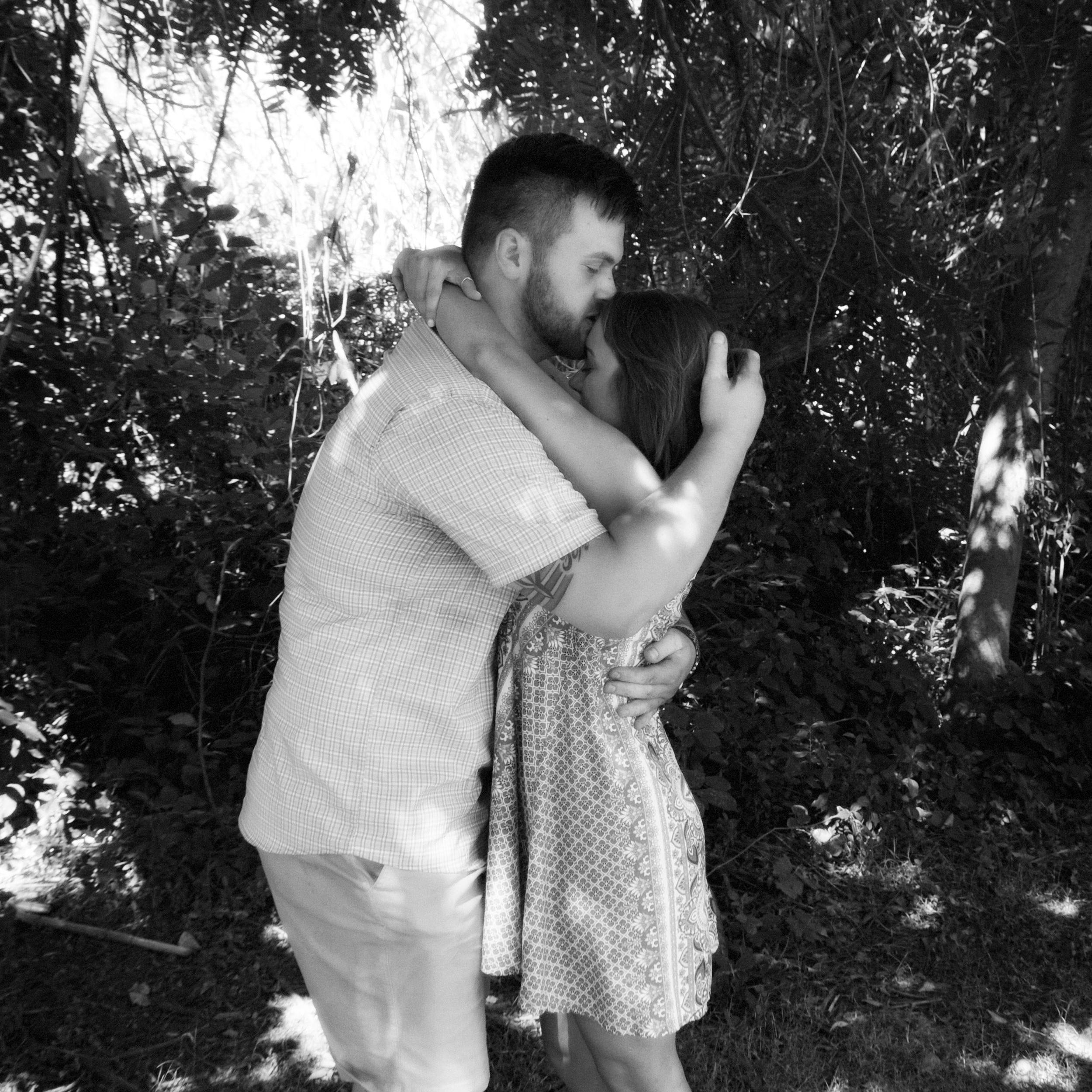 Alexia: My favorite place is in his arms.