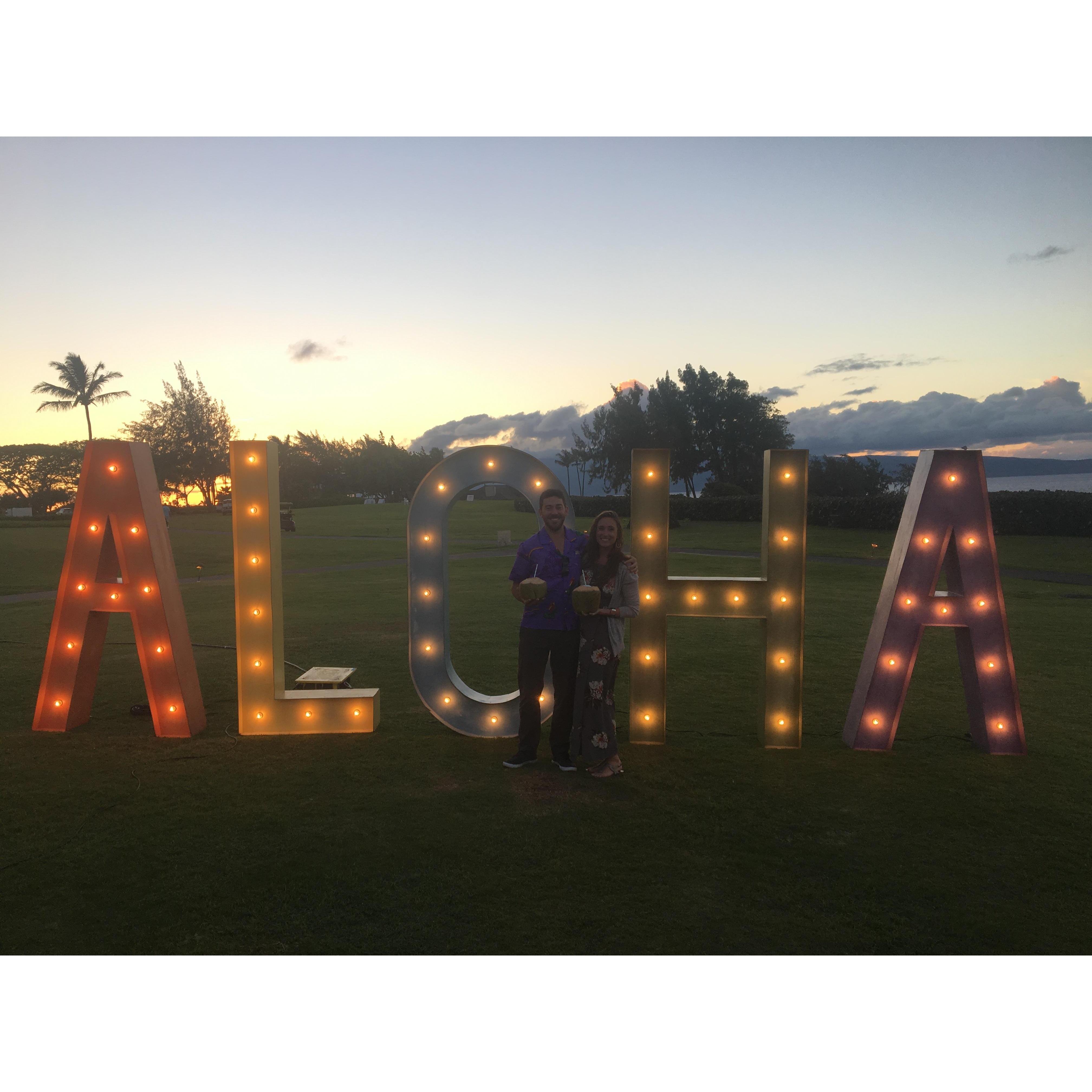 Aloha sunset