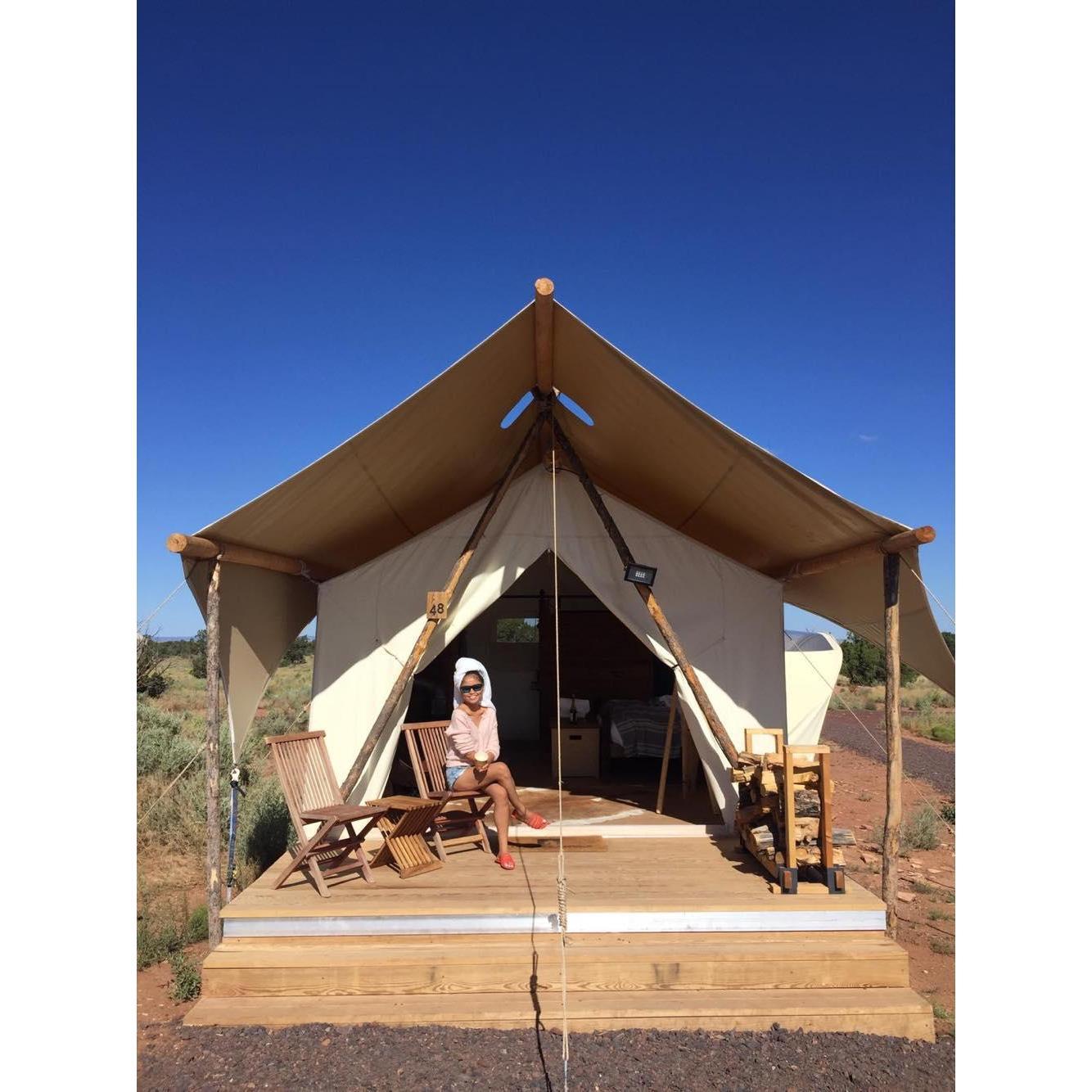 Glamping at Grand Canyon, Arizona, 2019