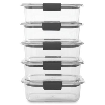 Rubbermaid Brilliance Glass 6PC Multipack Set