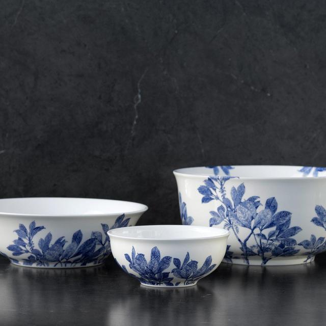 Caskata Arbor Blue Medium Serving Bowl