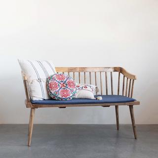 Printed Cushioned Bench