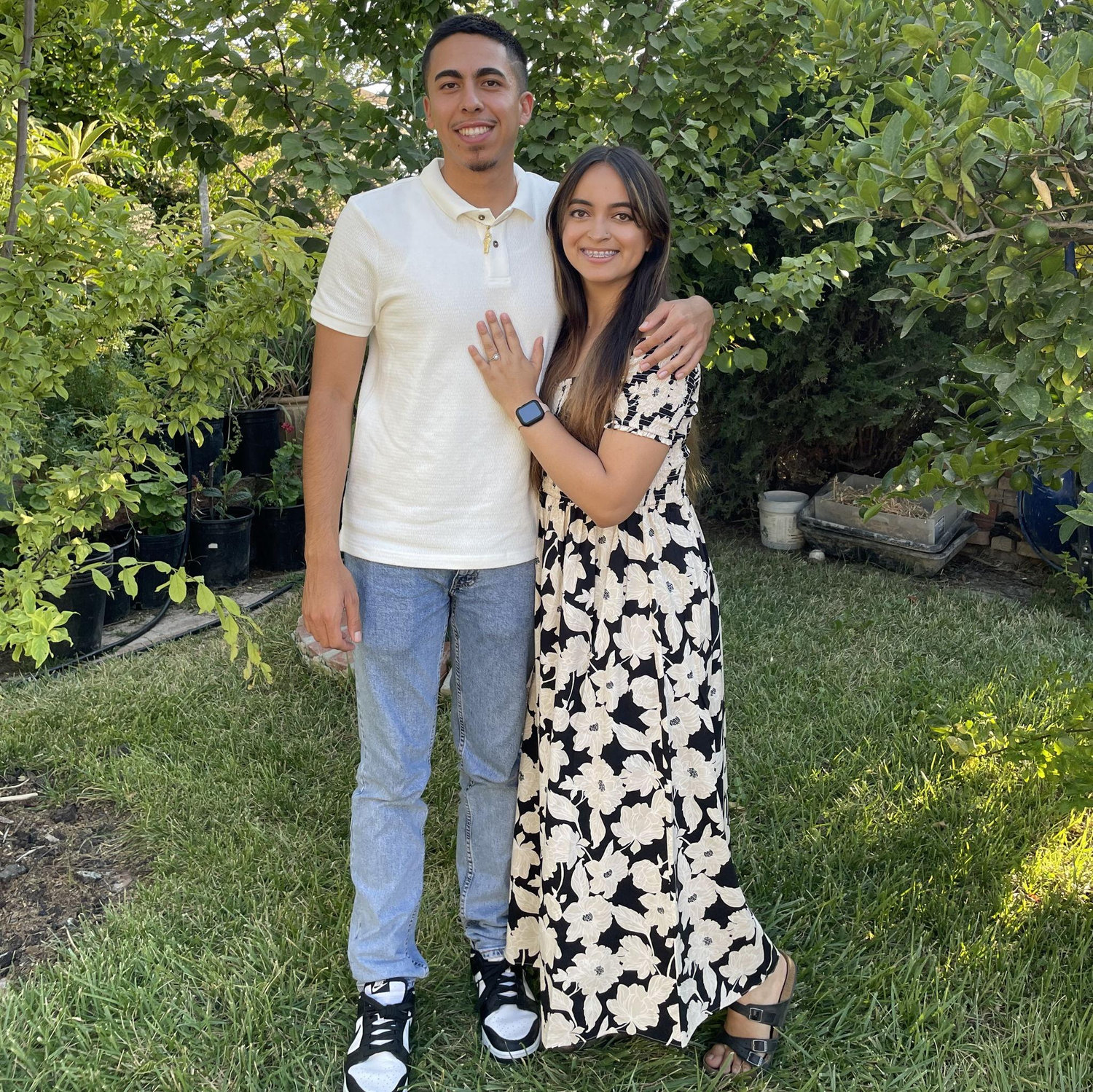 We spent birthdays together.