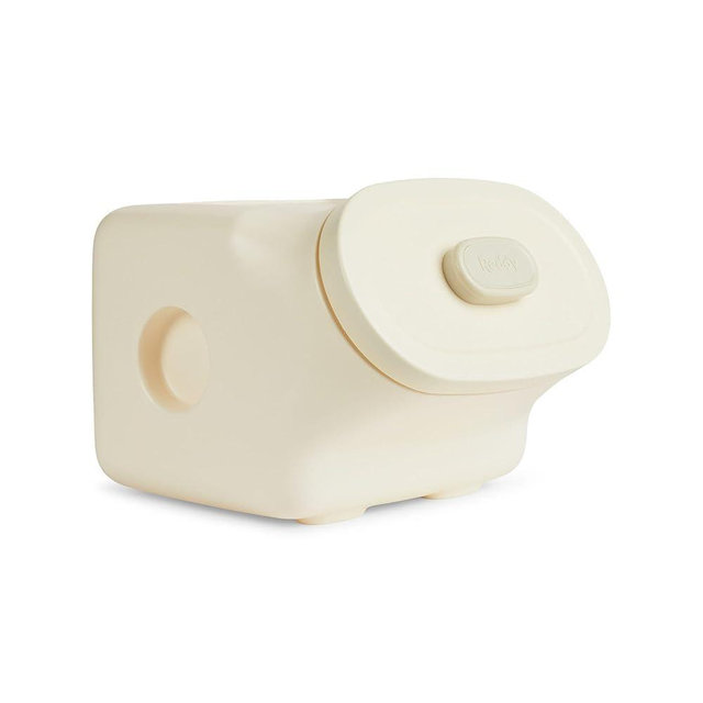 Reddy White Airtight Food Storage Container for Dogs Medium 25 lbs.