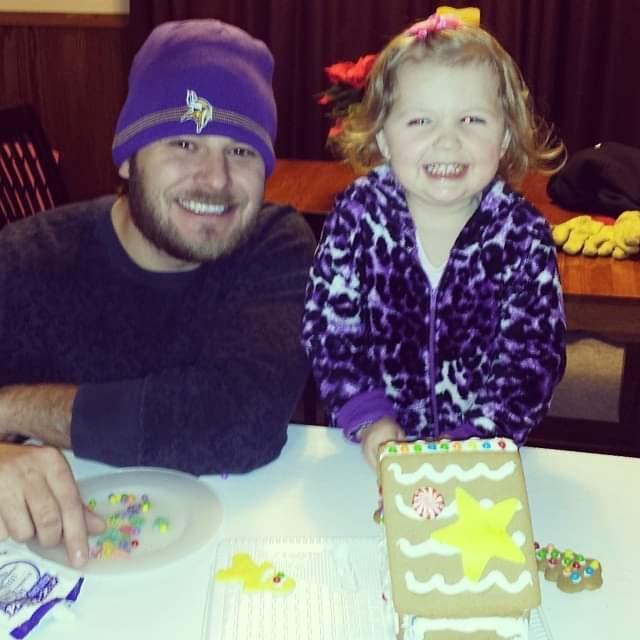 Travis and Ava Christmas 2014