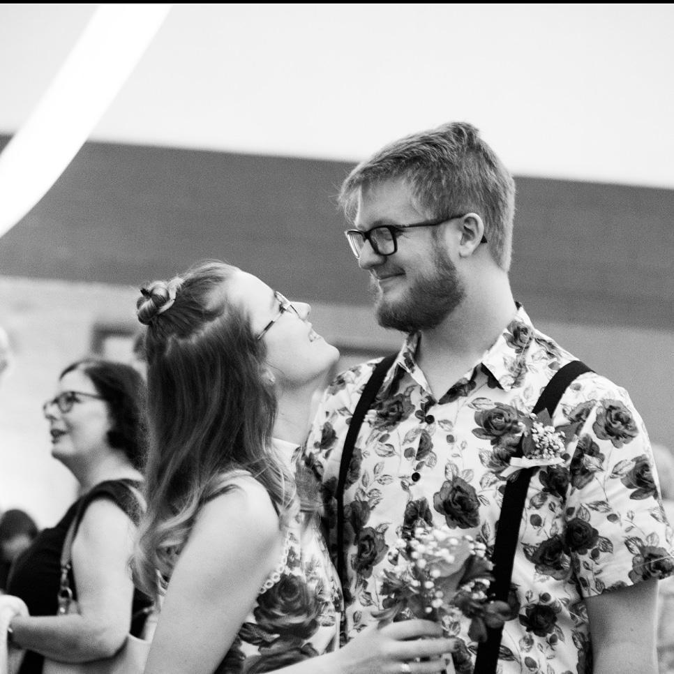 Us at Sam and Victoria's Wedding in Aug 2019
