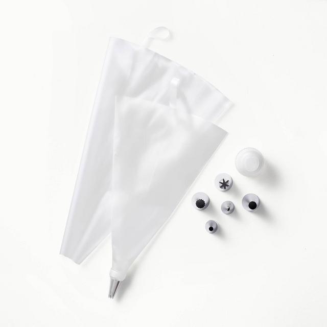 10pc Cake Decorating Set Clear - Figmint™