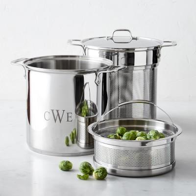 All-Clad Perforated Multipot with Steamer Basket, 12-Qt.