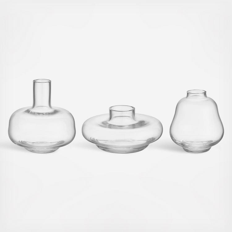 KostaBoda, Kappa 3-Piece Assorted Vase Set | Zola
