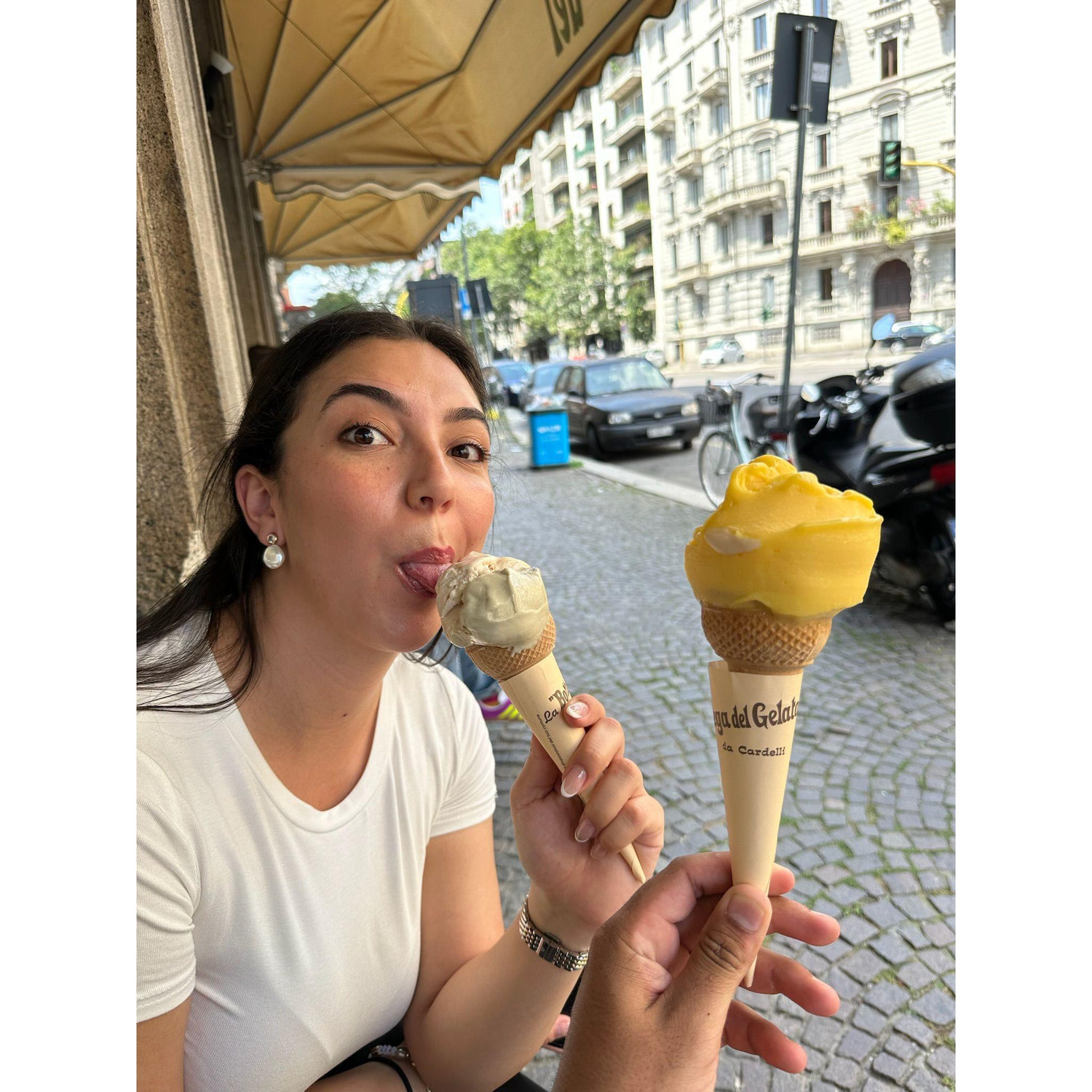 Our first of Several Daily Gelatos