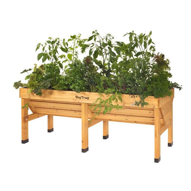 VegTrug Raised Garden Bed, Large, Natural
