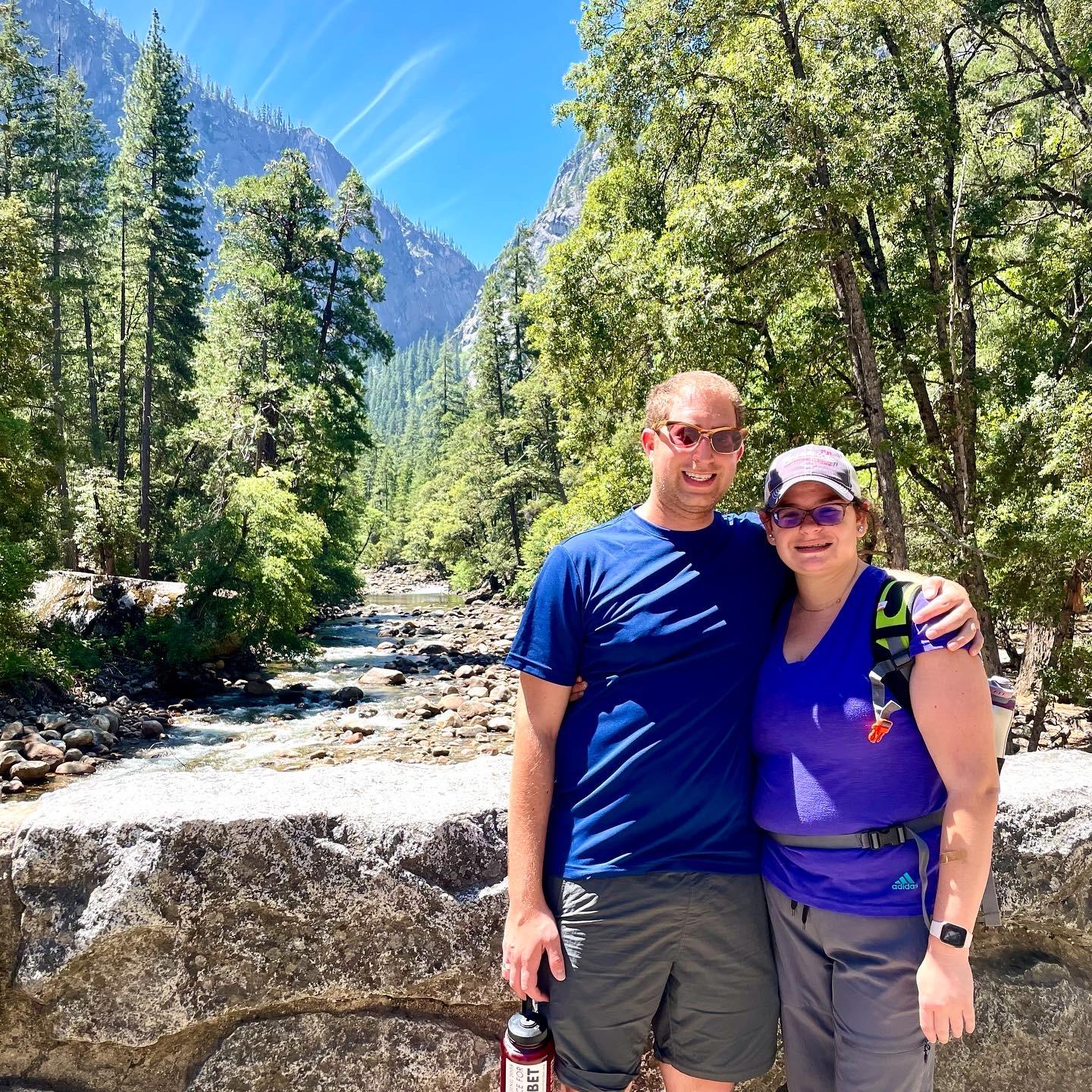 Hiking at Yosemite 