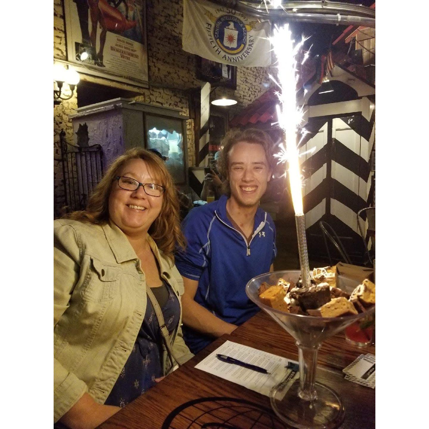 Birthday dinner