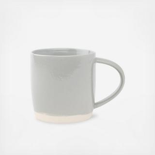 Shell Bisque Mug, Set of 4
