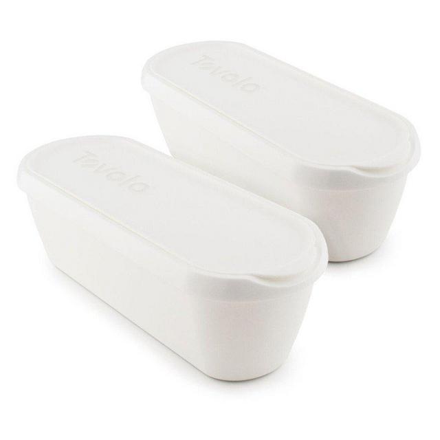 StarPack Long Scoop Ice Cream Freezer Storage Containers Set of 2