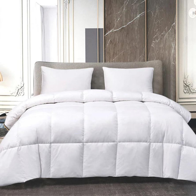 Hotel Grand White Goose Feather & Down Comforter