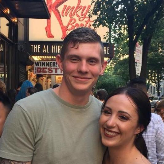 The first summer we were dating, we made a 36 hour trip to NYC to see Christian's first musical/broadway show, Kinky Boots.