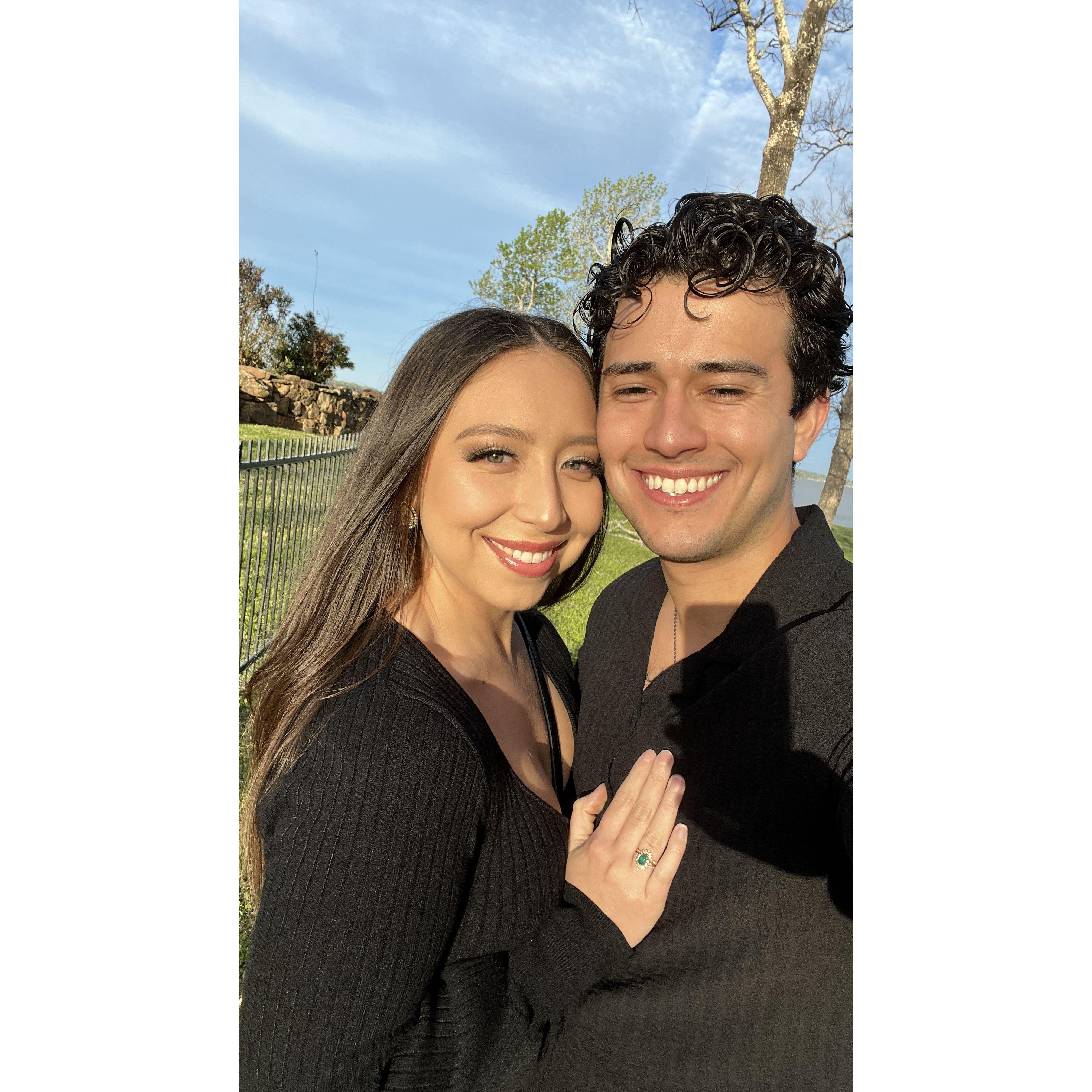 Witnessing the love and happiness as our dear friends got engaged—such a beautiful reminder of how love surrounds us.