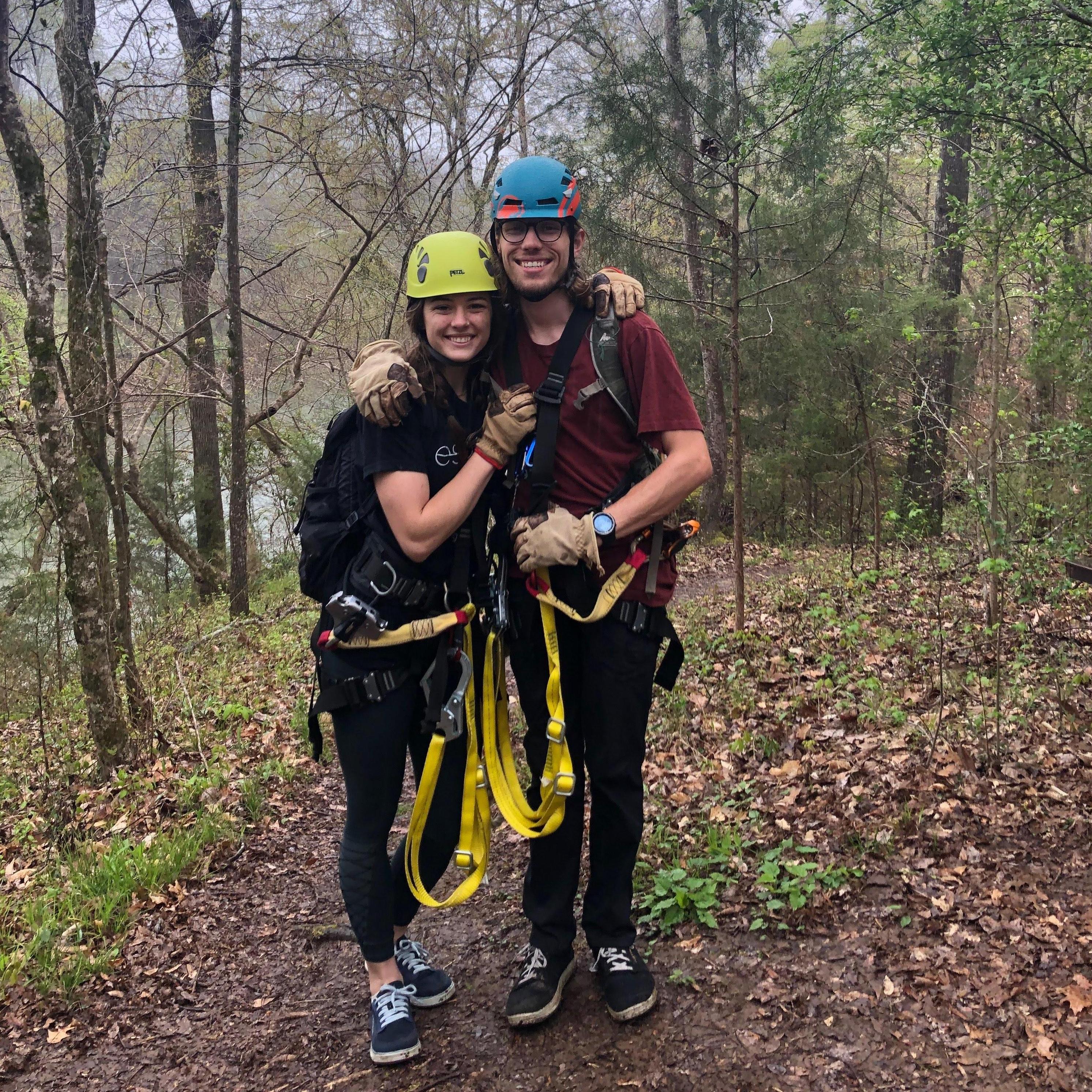 This is Canaan, where both work and first met. The zipline here will always hold a special place in our hearts.