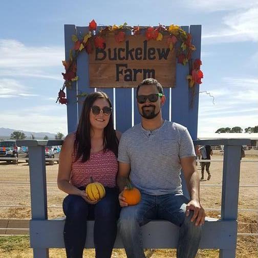 This was our first trip to the pumpkin patch!