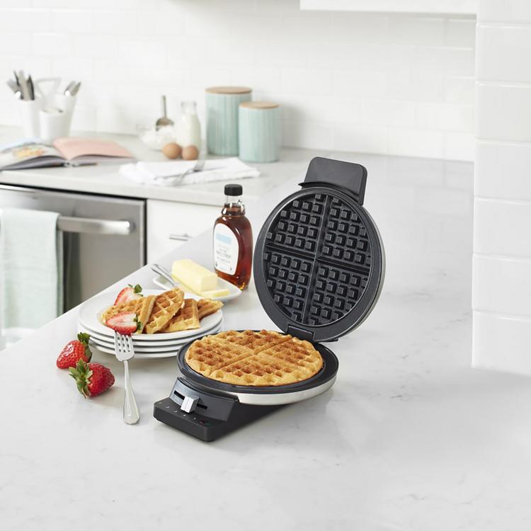 Cuisinart Belgian Waffle Maker Iron with Pancake Plates + Reviews, Crate &  Barrel