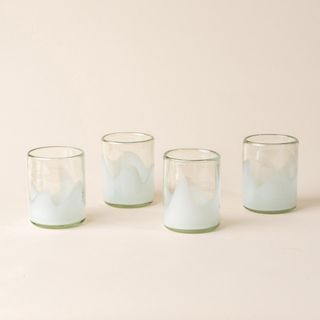 Wave Glassware Tumbler, Set of 4