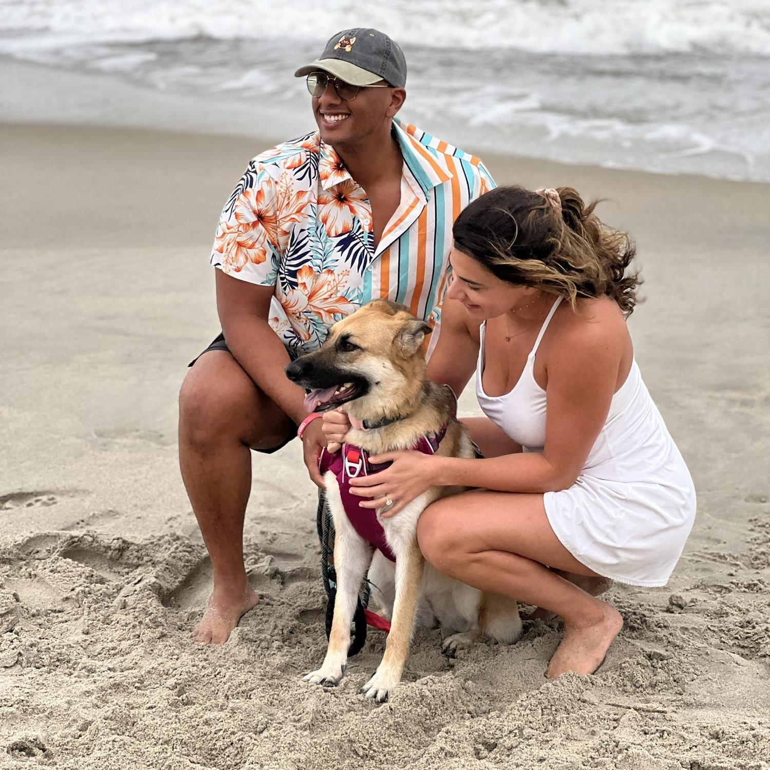 Sasha got to see her parents get engaged!