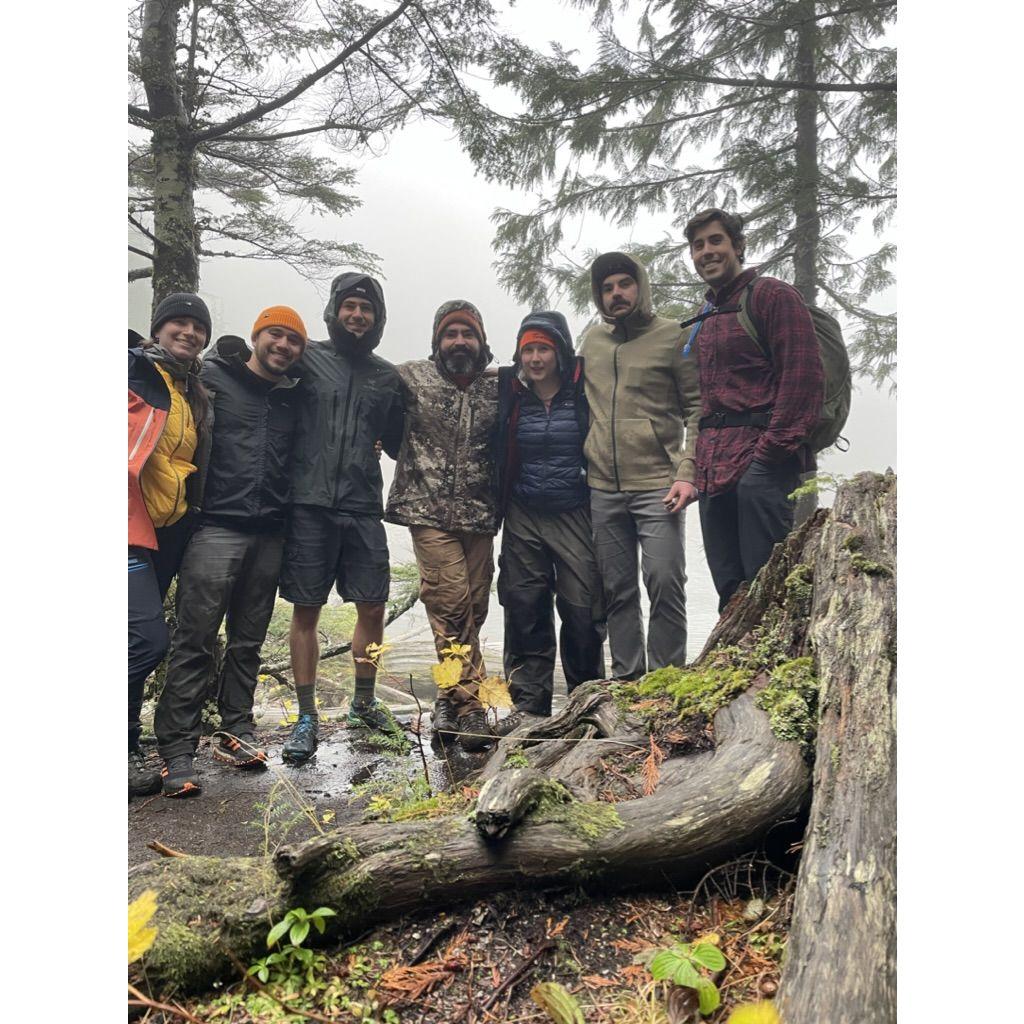 Hiking in the good ole Washington rain