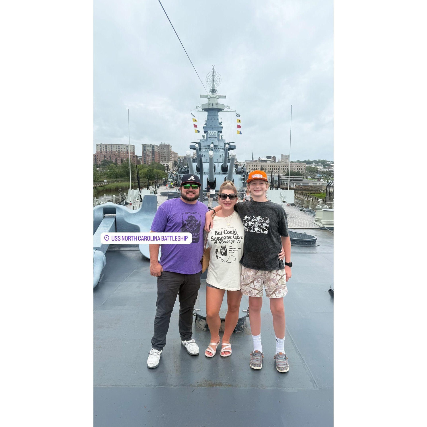 Family vacation to Wilmington.
