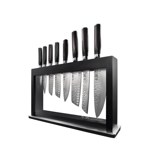 Cuisine::pro® Damashiro Emperor Hisa Knife Block Set, 9 Piece