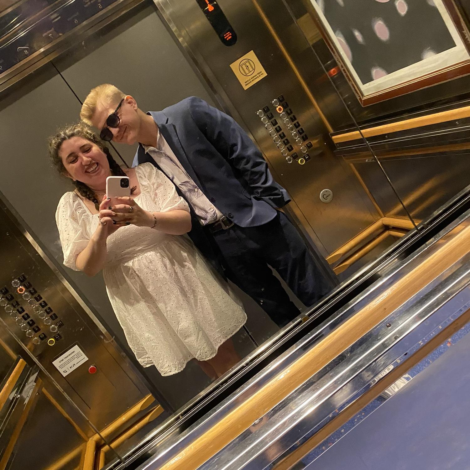 The couples first cruise