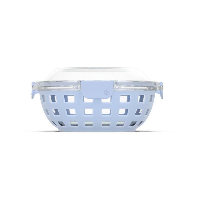 Ello 5.5 Cup Glass Lunch Bowl - Blue