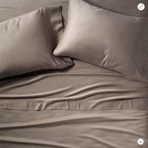 400 Thread Count Rayon from Bamboo Sheet Set - Casaluna™--Brown