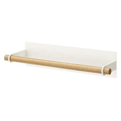 YAMAZAKI home 2567 Magnetic Paper Towel Holder-Tosca Kitchen Storage, Brown, Medium