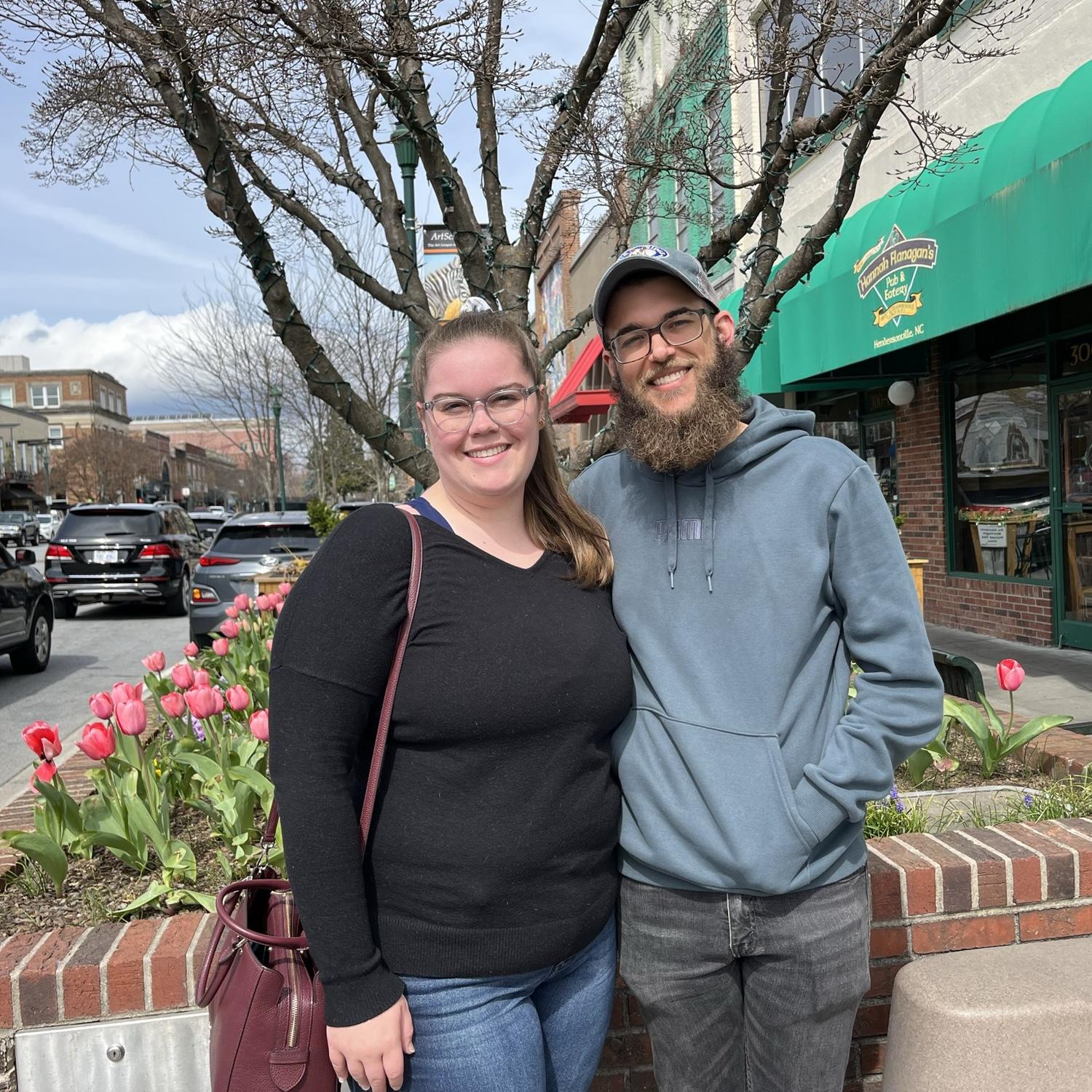 Exploring downtown Hendersonville