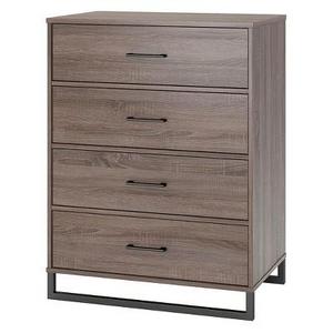 Mixed Material 4 Drawer Dresser Medium Brown - Room Essentials™