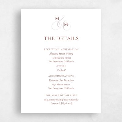 Brown Wedding Enclosure - Aven
