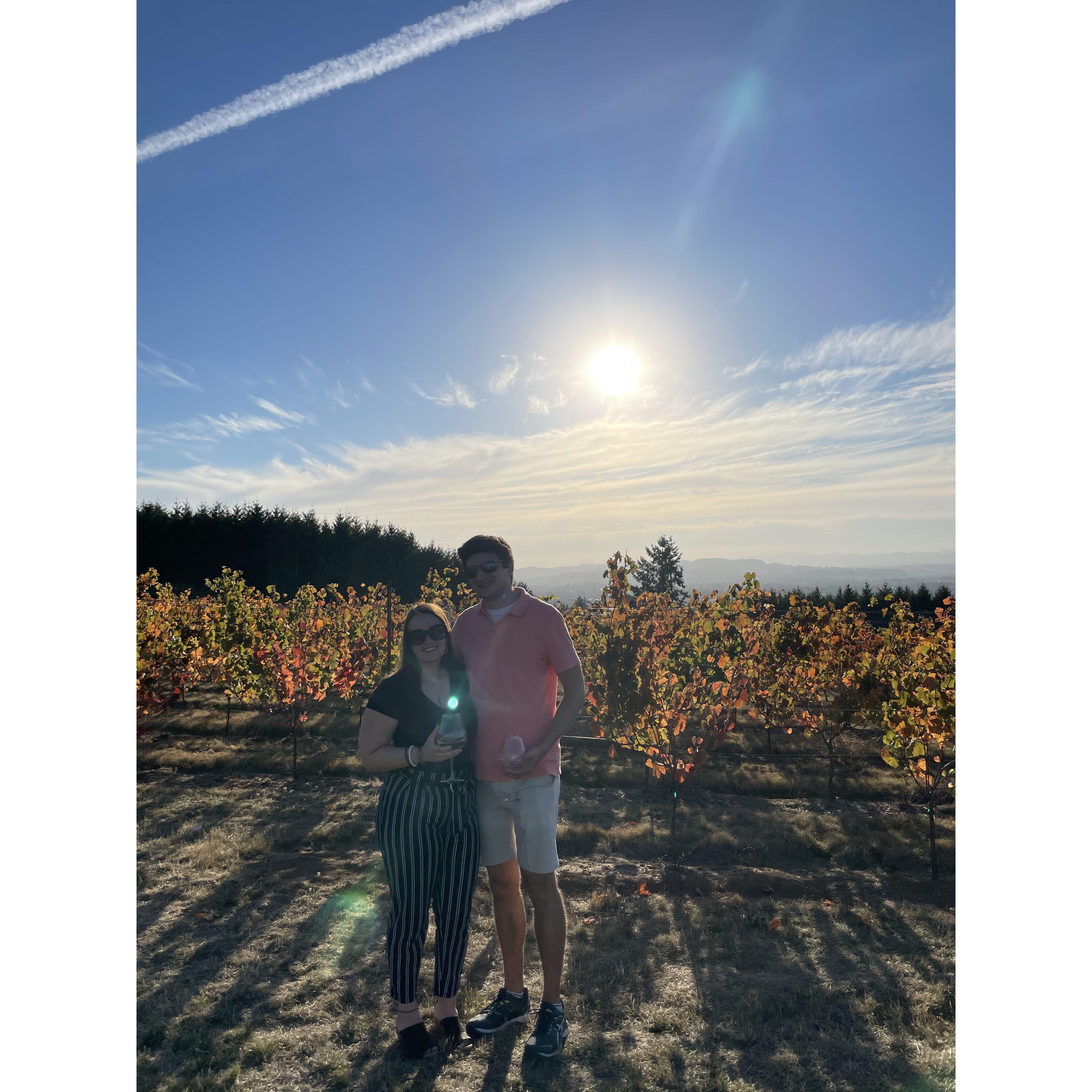 September 2021 | Avidity Winery in Portland, Oregon