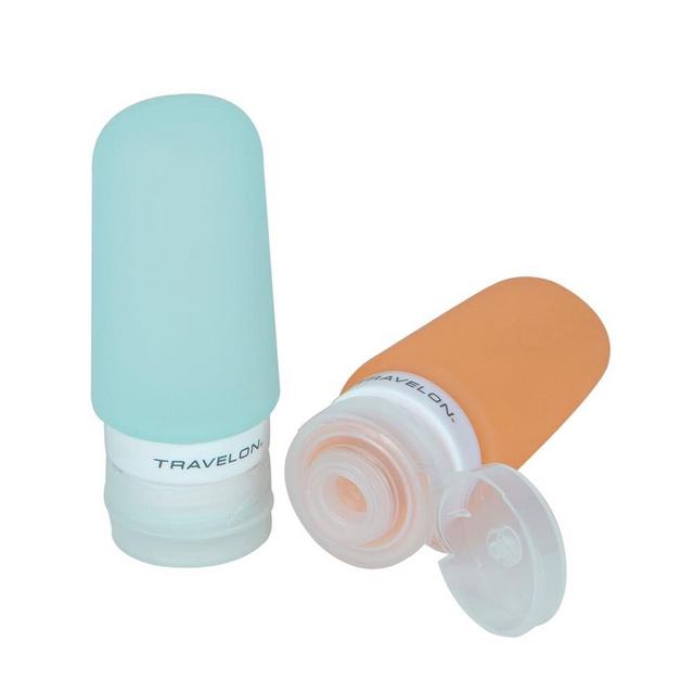 Travelon Smart Tubes Set Of 2, Orange/Blue, One Size