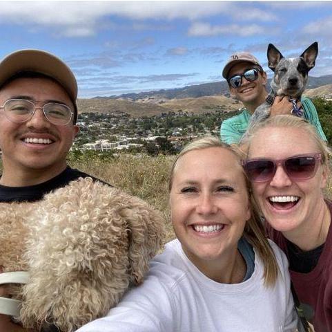 We visited Luke and Allyn in SLO. She had no idea that Luke was proposing later this day!