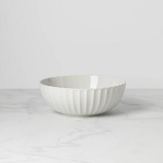 French Perle Scallop Serving Bowl