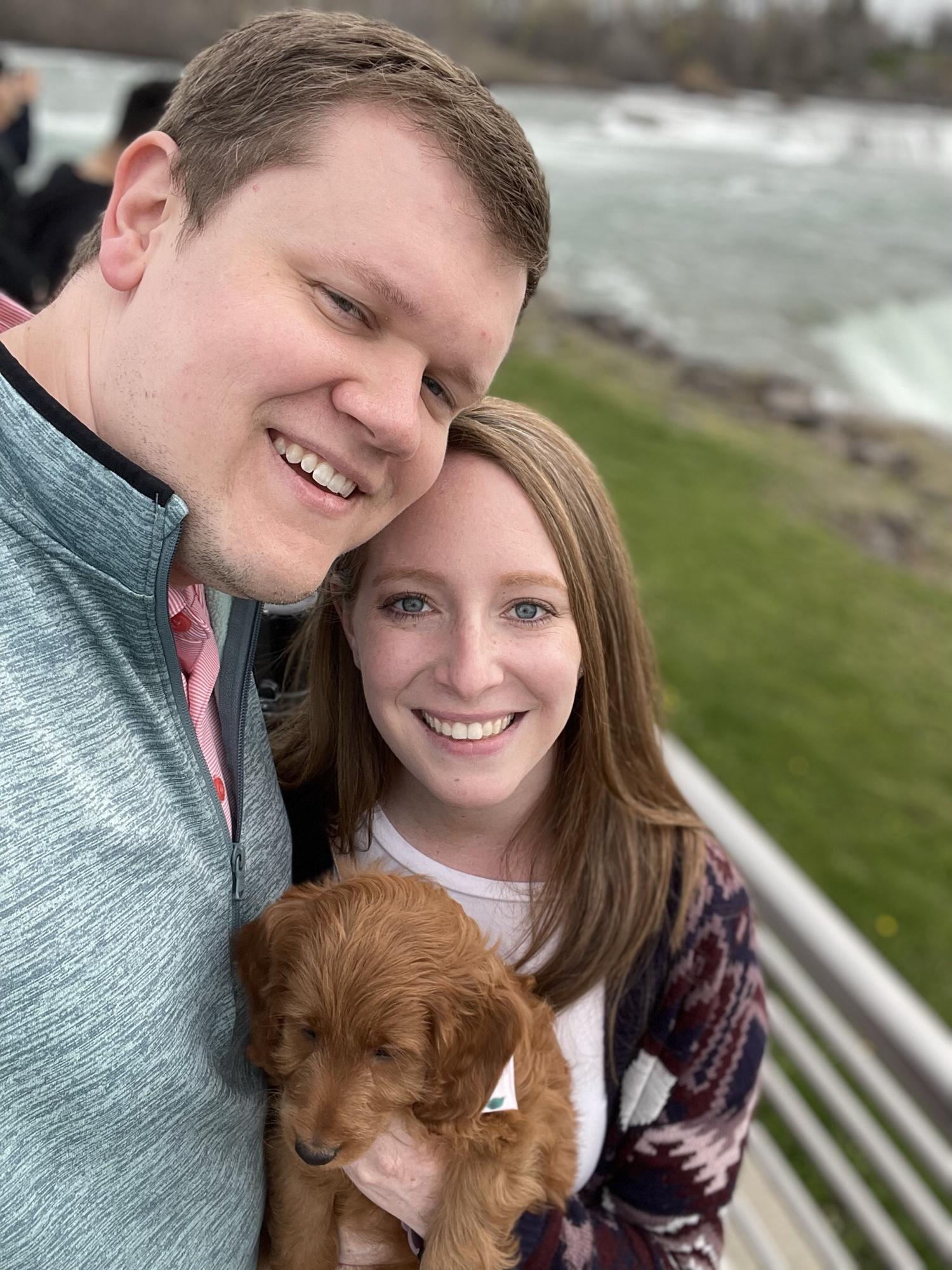 Jake and Tilley’s first trip to Niagara Falls