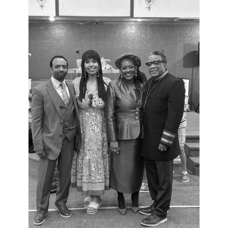 Your proposal in front of your family.  Carlton and Joyce.