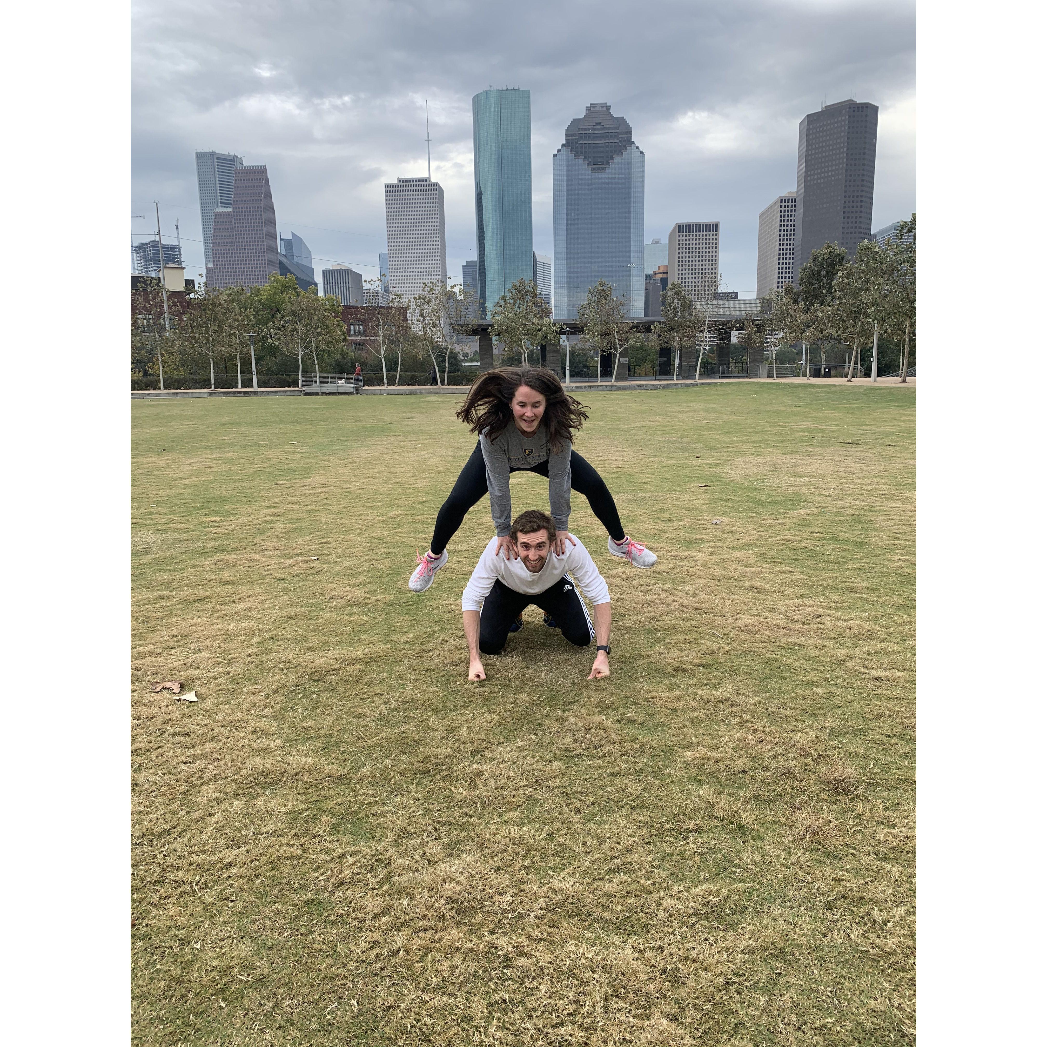 Houston, TX to visit Frank and McKenzie 12/5/20