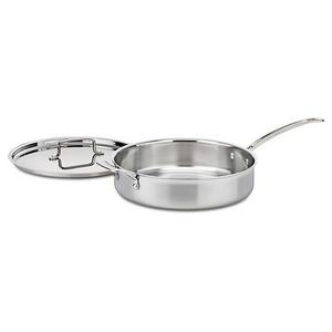 Cuisinart® Multiclad Pro Triple Ply Stainless Steel 5.5qt. Sauté Pan - MCP33-30HN