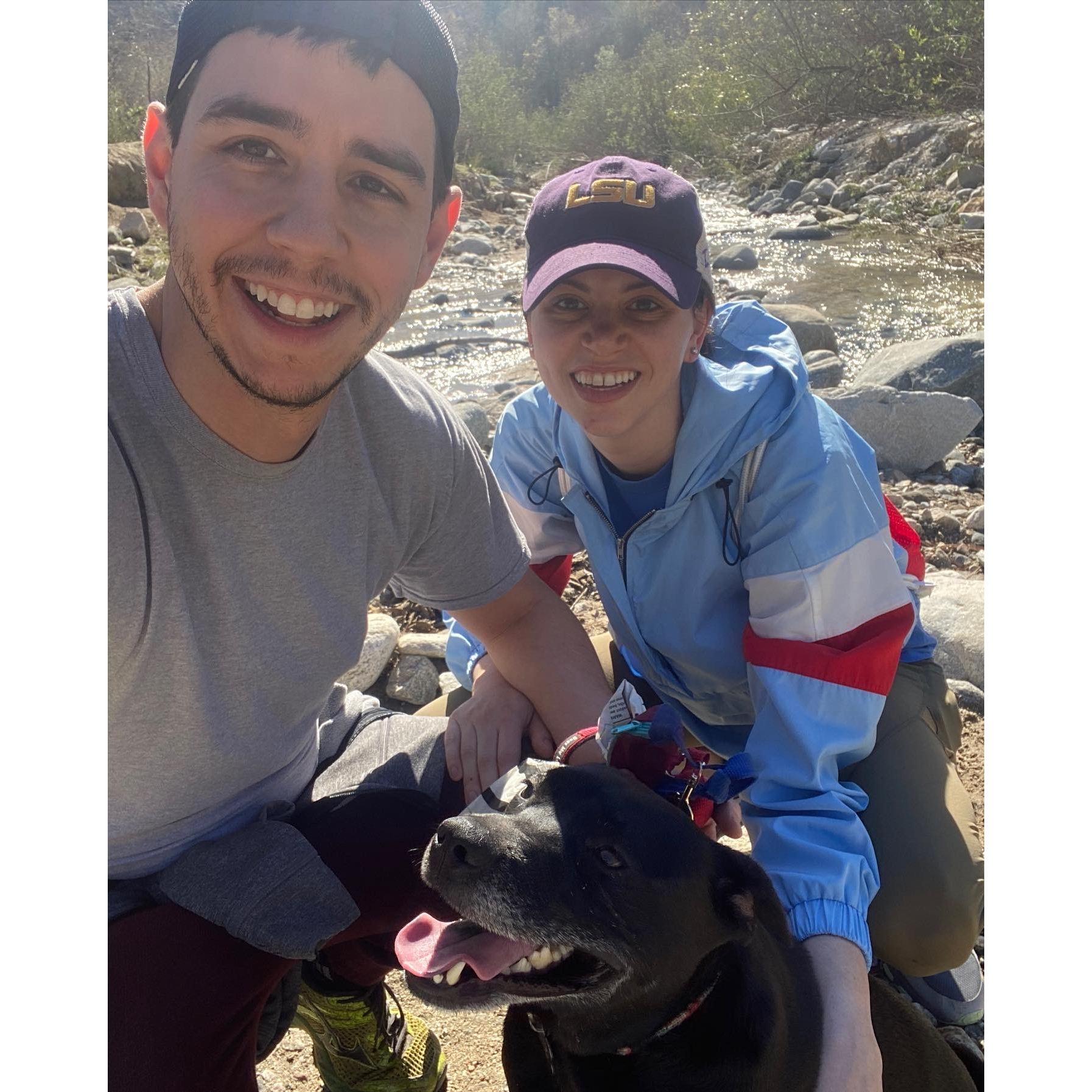 We love going hiking