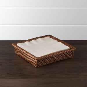 Artesia Honey Rattan Napkin Holder