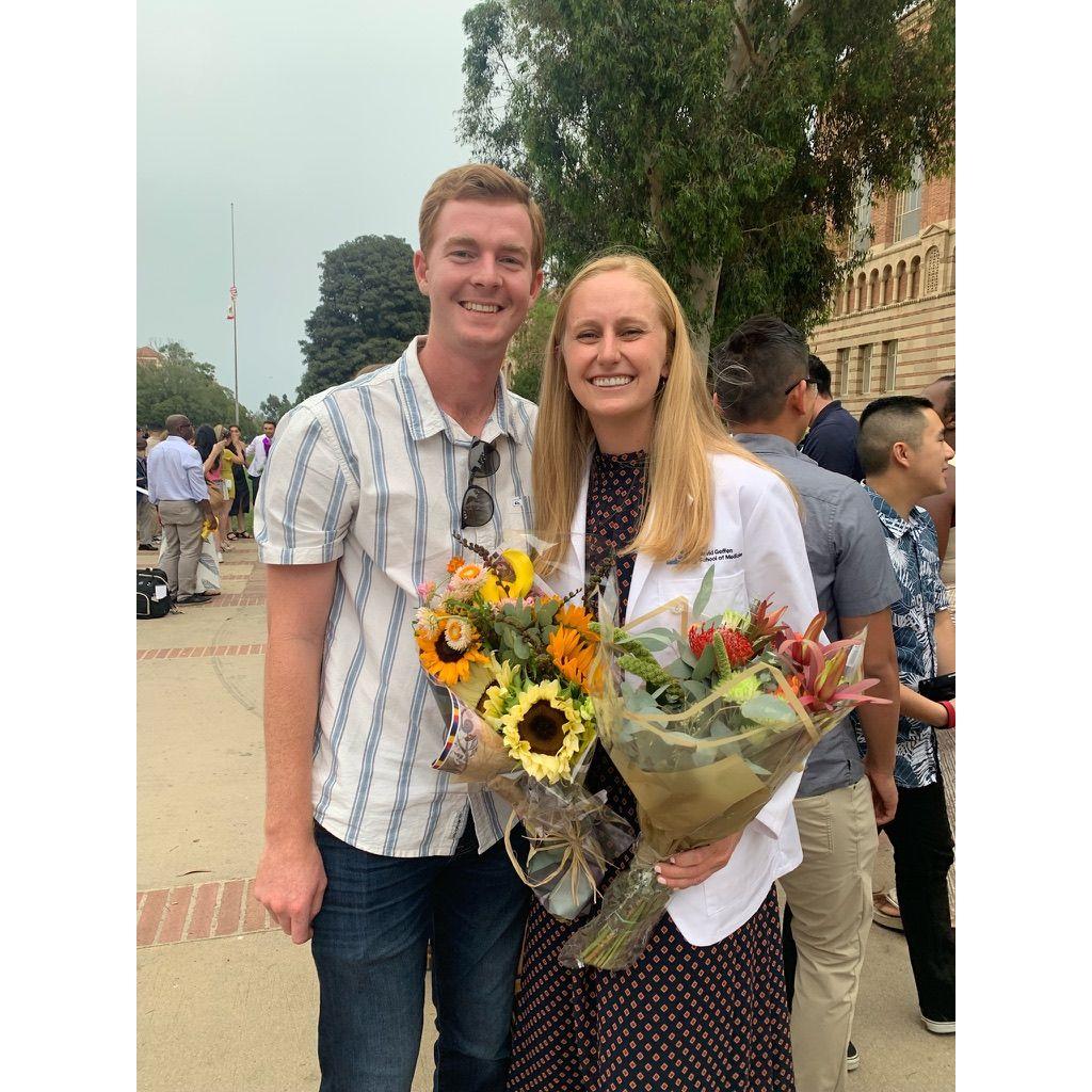 Emily's white coat ceremony