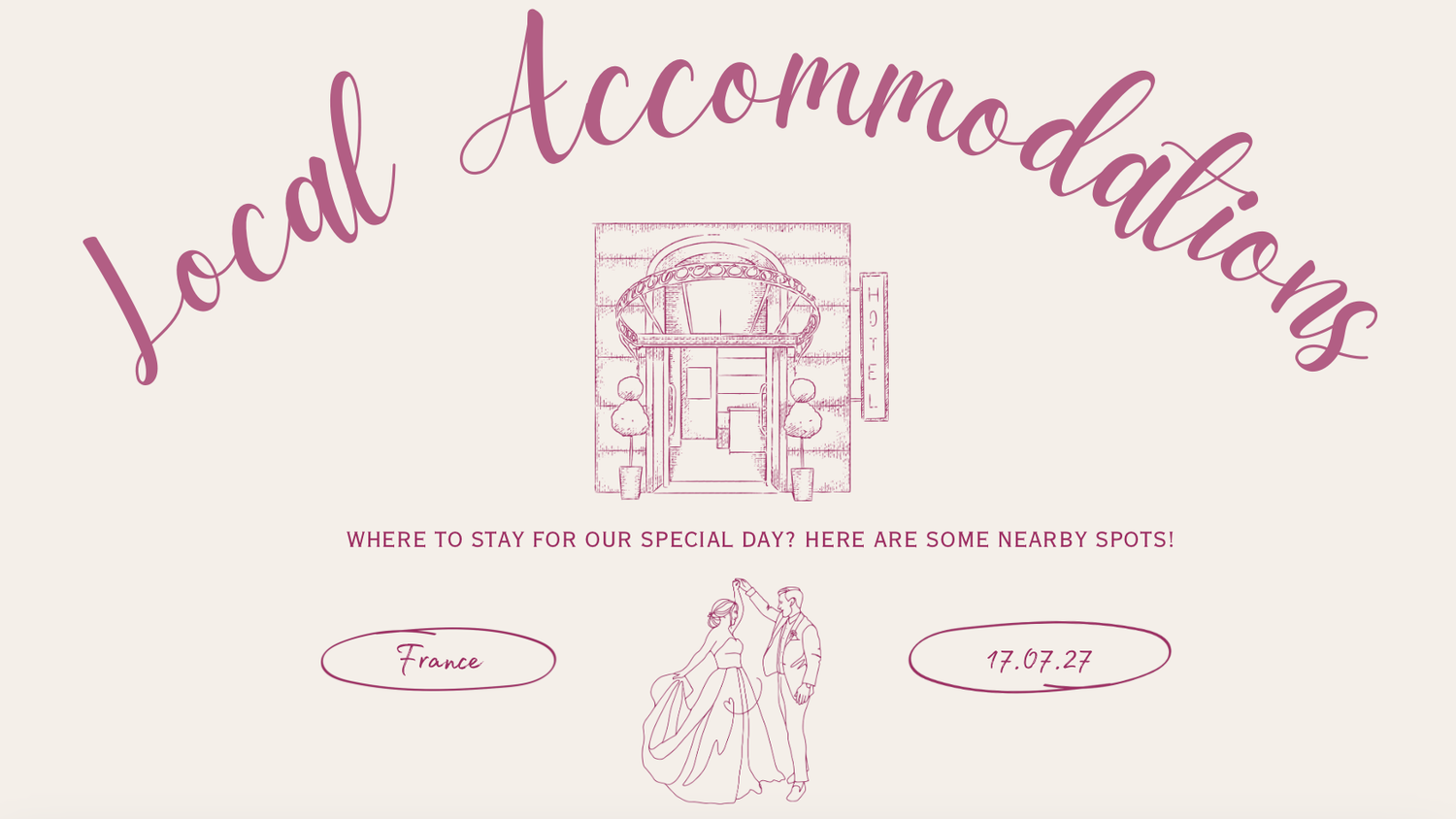 The Wedding Website of Mayanne Besq--Santa Cruz and Maksymilian Legendź